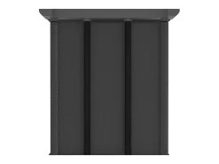 Unidade prateleiras 4 cubos c/ caixas 69x30x72,5cm tecido cinza