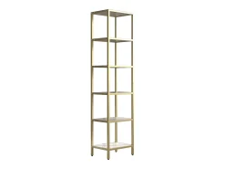 VCM Iron Standing Rack Showcase Showcase Standing armário Vinali M (Ouro)