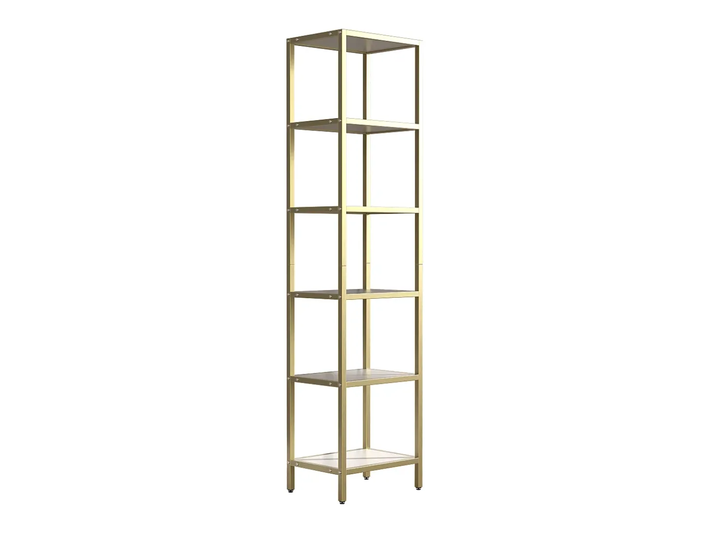 VCM Iron Standing Rack Showcase Showcase Standing armário Vinali M (Ouro)