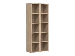 VCM Madeira CD DVD Stand Estante de Armazenamento Prateleira Decoração Prateleira Megosa S (Sonoma Oak)