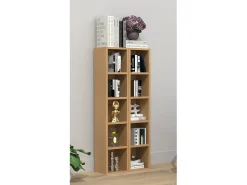 VCM Madeira CD DVD Stand Estante de Armazenamento Prateleira Decoração Prateleira Megosa S (Beech)