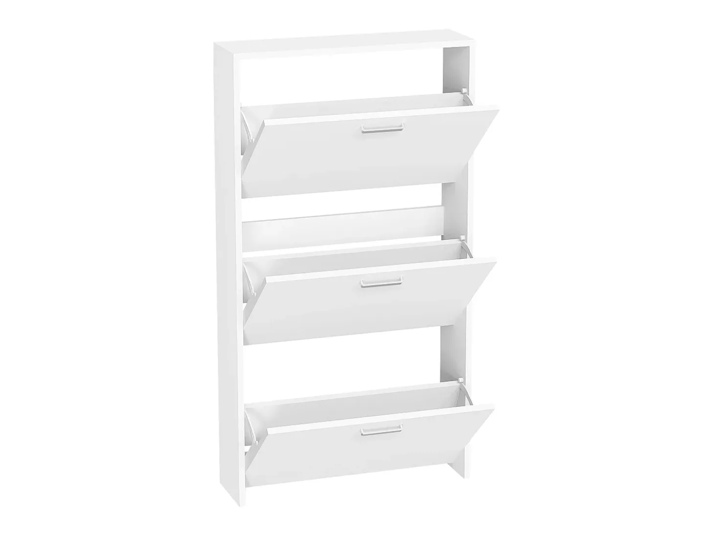 VCM Madeira Prateleira Kipper Sapato Sapato Sapato Sapato Tipper 3 Sulos M (Branco)