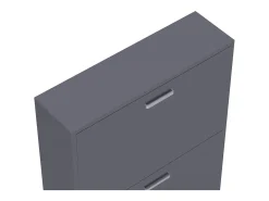 VCM Madeira Prateleira Kipper Sapato Sapato Sapato Sapato Tipper 5 Sulos XL (Antracite)