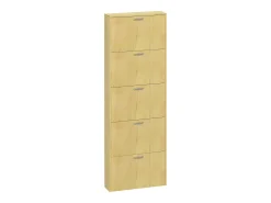 VCM Madeira Prateleira Kipper Sapato Sapato Sapato Sapato Tipper 5 Sulos XL (Carvalho Mel)