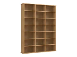 VCM Wood CD DVD Prateleira Estante Media Shelf Room Divider Decoração Prateleira Megosa M (Beech)