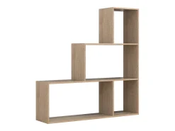 VCM Wood Stand Stair Shelf Stepped Shelf Shelf Room Divider Bookshelf Dubila M (Sonoma Oak)