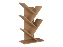 VCM Wood Storage Stand Shelf Bookshelf Decoração Livros Stand Shelf Nulis L (Honey Oak)