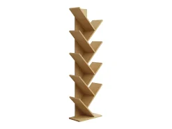 VCM Wood Storage Stand Shelf Bookshelf Decoração Livros Stand Shelf Nulis XL (Honey Oak)