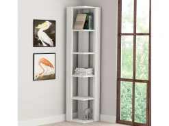 Vert. Senses 5 prateleiras branco 34x161x34 cm