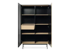 Vitrine : Carvalho Vicenza, 107 x 163 x 39 cm