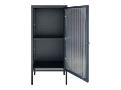 Vitrine Adelaide, Preto, 35x50x110 cm, Kendra Home