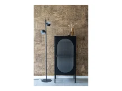 Vitrine Adelaide, Preto, 35x50x110 cm, Kendra Home