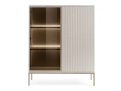 Vitrine AMBIHOME ANNA 02 - Caxemira, C104xA126xP39cm