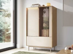 Vitrine AMBIHOME LILLA - Caxemira, C100xA152xP40cm