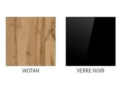 VITRINE baixa TINO + LED. Móvel decorativo estilo escandinavo, design para a sua sala de estar.
