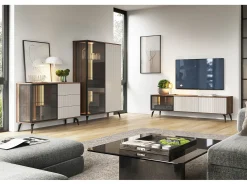 Vitrine, Caxemira / Noz de Vármia, 103 x 162 x 39 cm