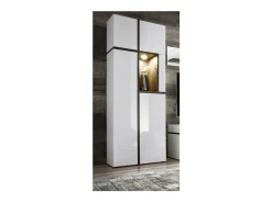 Vitrine coleção CRISS + LED. Móvel decorativo, moderno e design para a sua sala de estar.