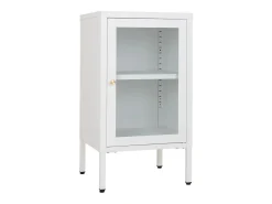 Vitrine Dalby, Branco, 35x38x70 cm, Kendra Home