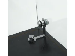 Vitrine de vidro sobre suporte, LED, 2 portas com fechadura, 4 compartimentos, para coleções e decoração