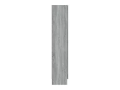 Vitrine 82,5x30,5x150 cm derivados de madeira cinzento sonoma