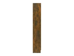 Vitrine 82,5x30,5x185 cm derivados de madeira carvalho fumado
