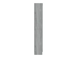 Vitrine 82,5x30,5x185 cm derivados madeira cinzento sonoma