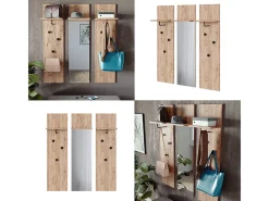 Wandgarderobe carvalho goldkraft 36x21.6x135 siri