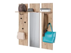 Wandgarderobe carvalho goldkraft 36x21.6x135 siri