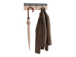 Wandgarderobe carvalho antracite/goldkraft 60x1.6x15 orlando