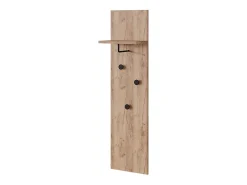 Wandgarderobe carvalho goldkraft 36x21.6x135 siri