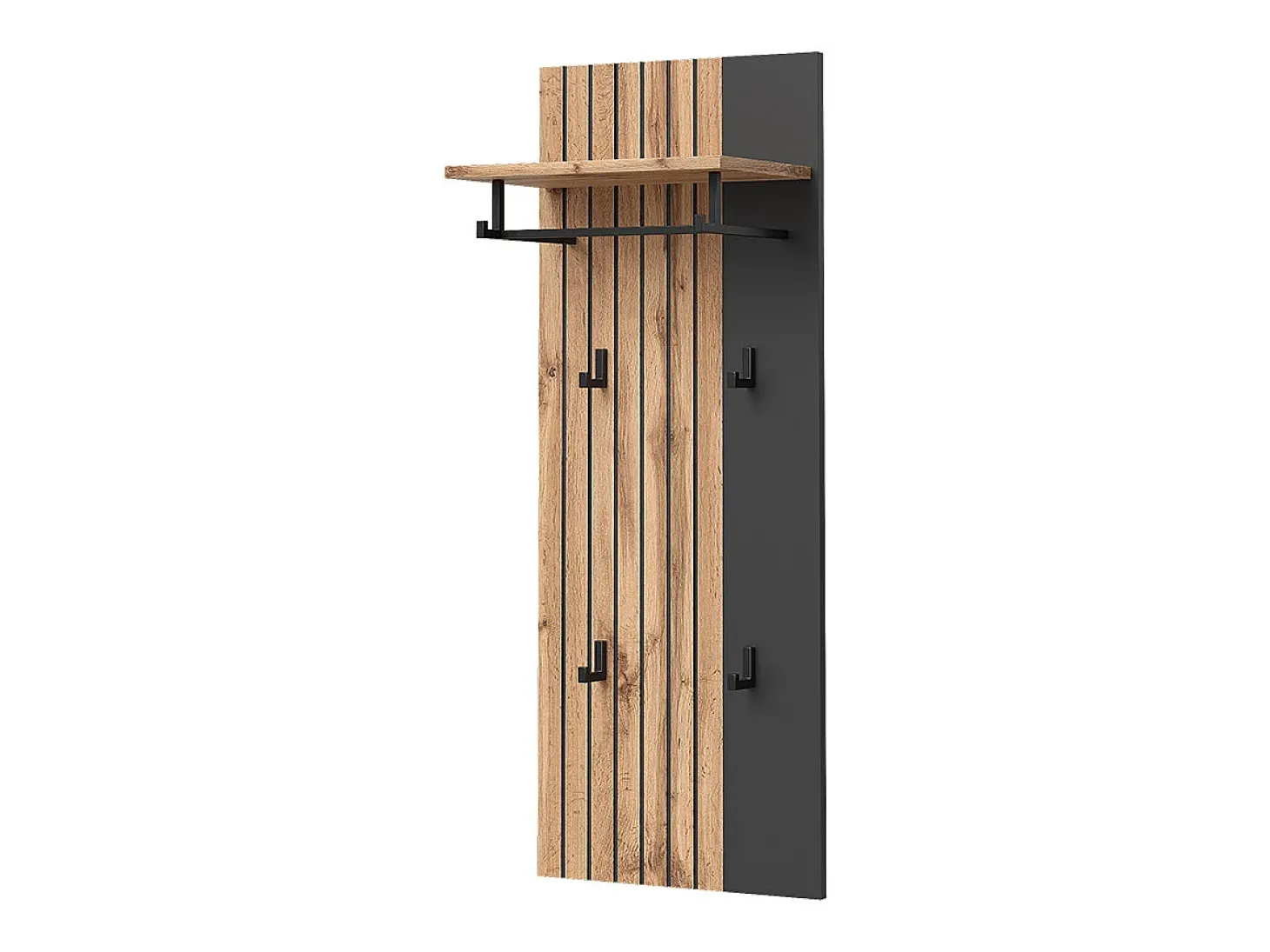 Wandgarderobe carvalho wotan 43x26.6x110 amber