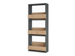 Wandregal carvalho goldkraft/antracite 40x15.1x98 repose