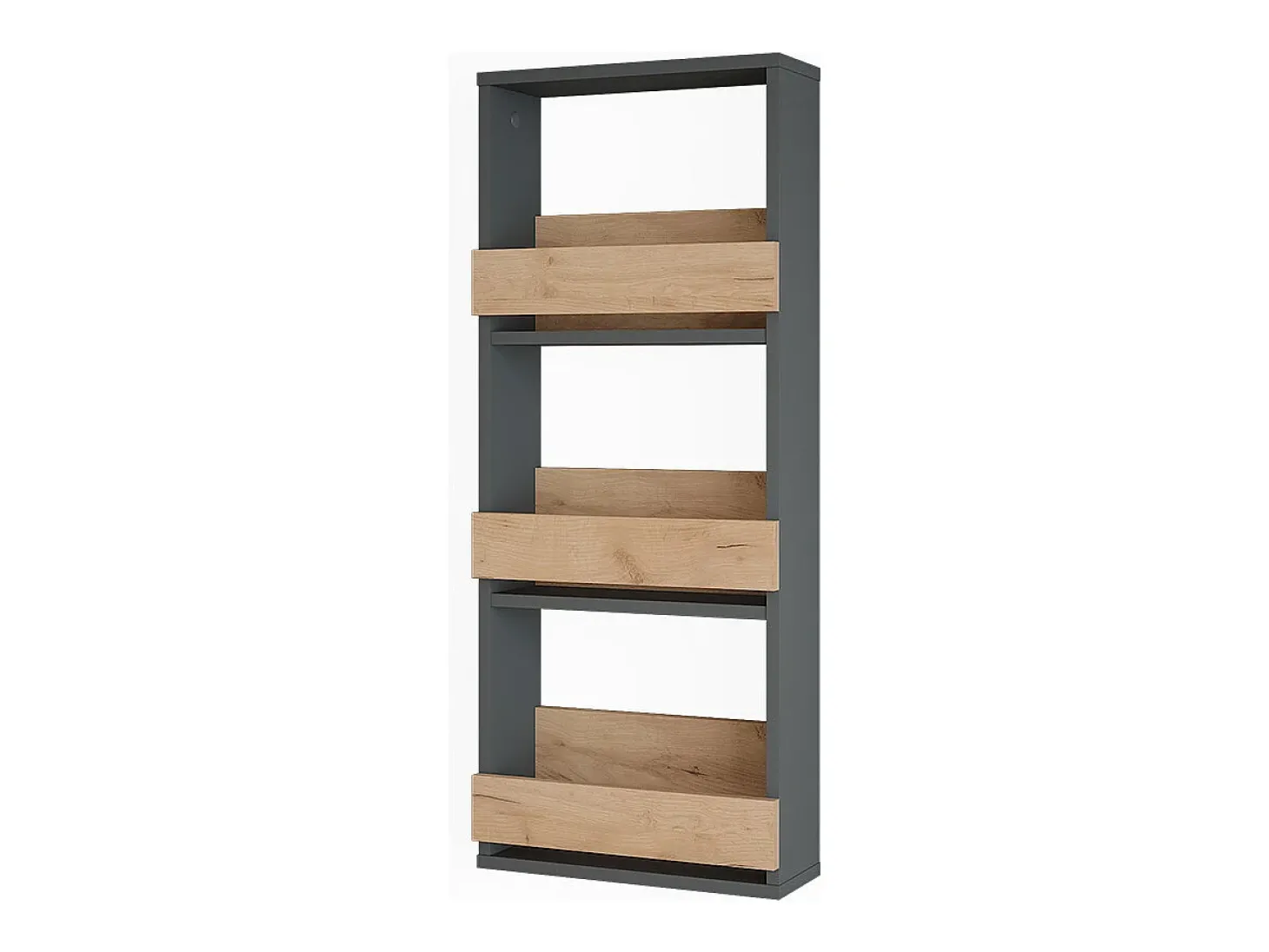 Wandregal carvalho goldkraft/antracite 40x15.1x98 repose