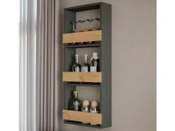 Wandregal carvalho goldkraft/antracite 40x15.1x98 repose