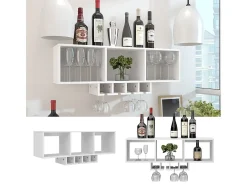 Weinglasregal branco 90x32.5x22 vin