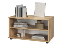 Wohnzimmerschrank carvalho goldkraft/branco 70.8x35.3x38.9 berno