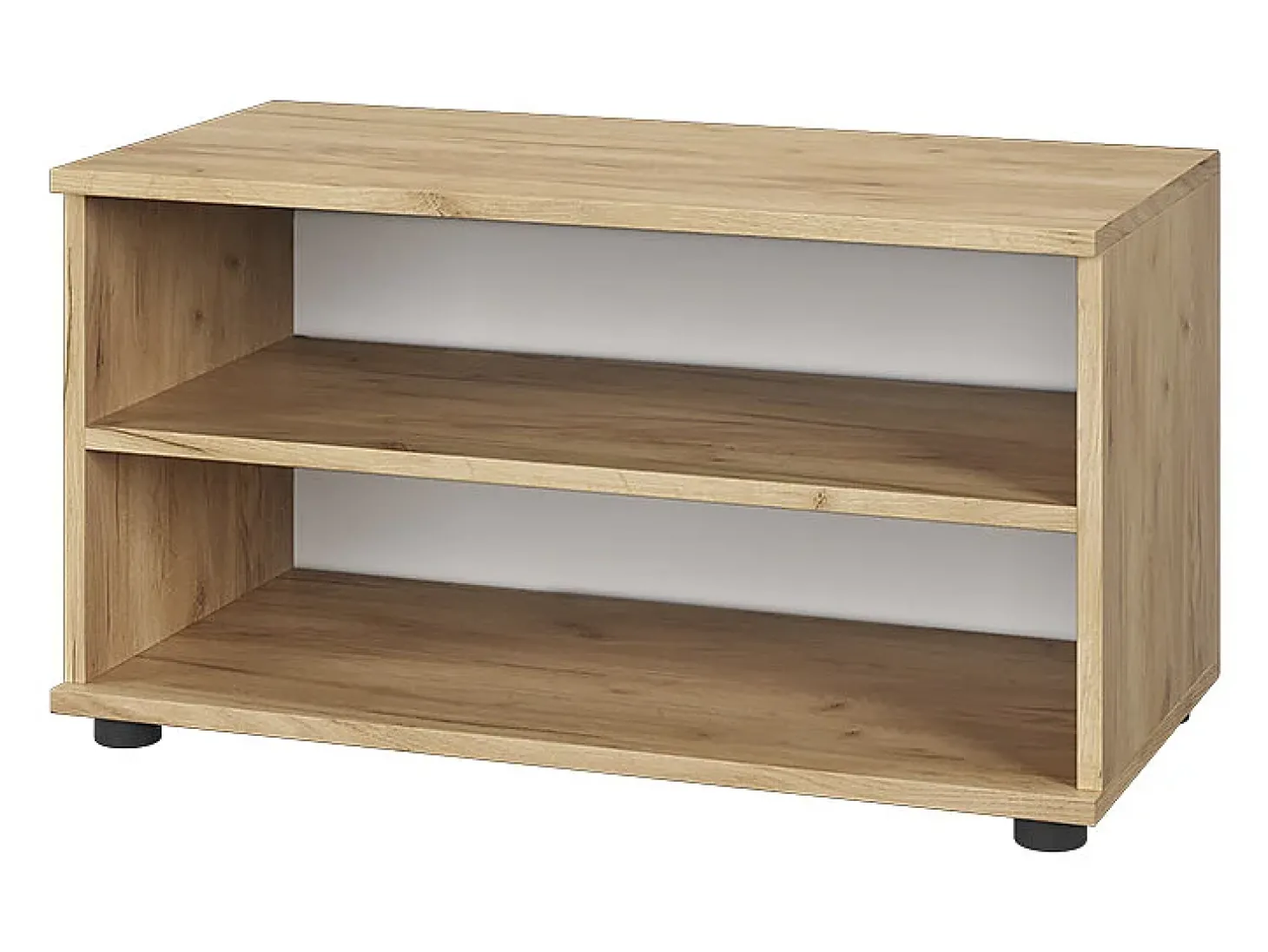 Wohnzimmerschrank carvalho goldkraft/branco 70.8x35.3x38.9 berno